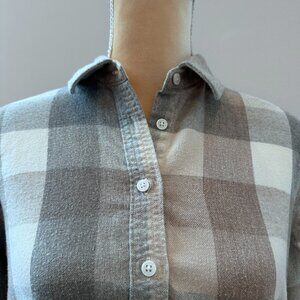 Lands' End Women’s 100% Cotton Flannel Small Petite (Size 6-8 Petite)